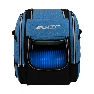 Axiom Voyager Lite Polyester Backpack, Blue/Gray
