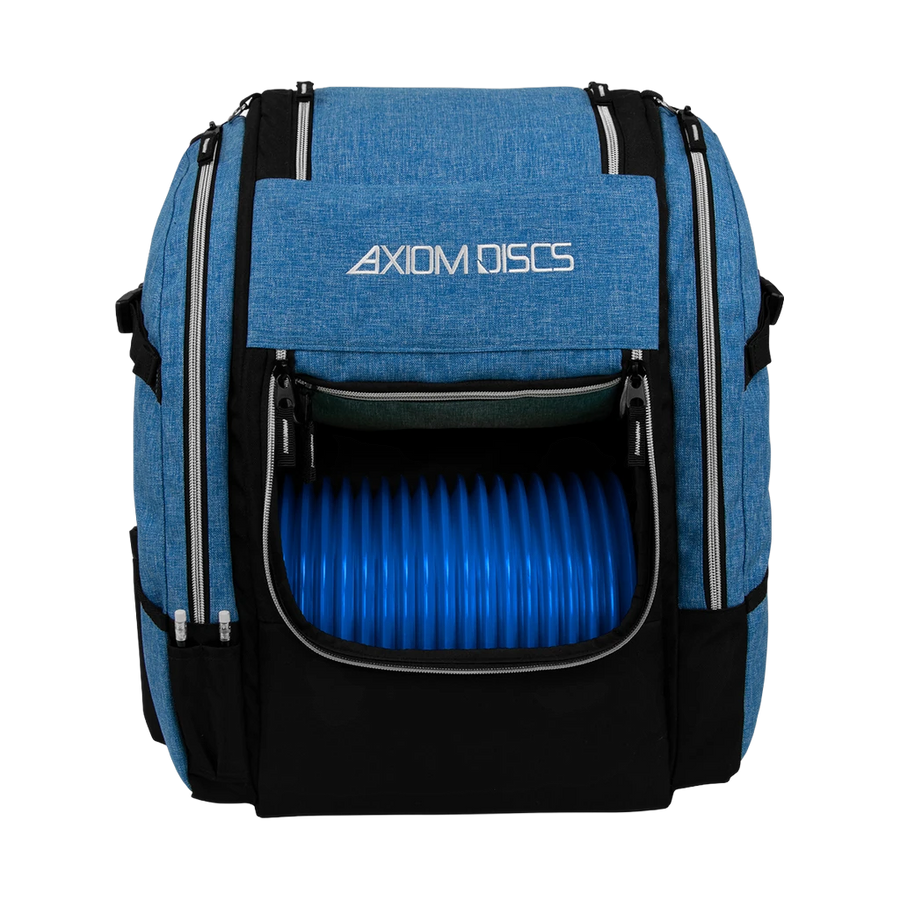 Axiom Voyager Lite Polyester Backpack, Blue/Gray