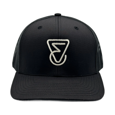 ERA Trucker Hat Twill Headwear, Black