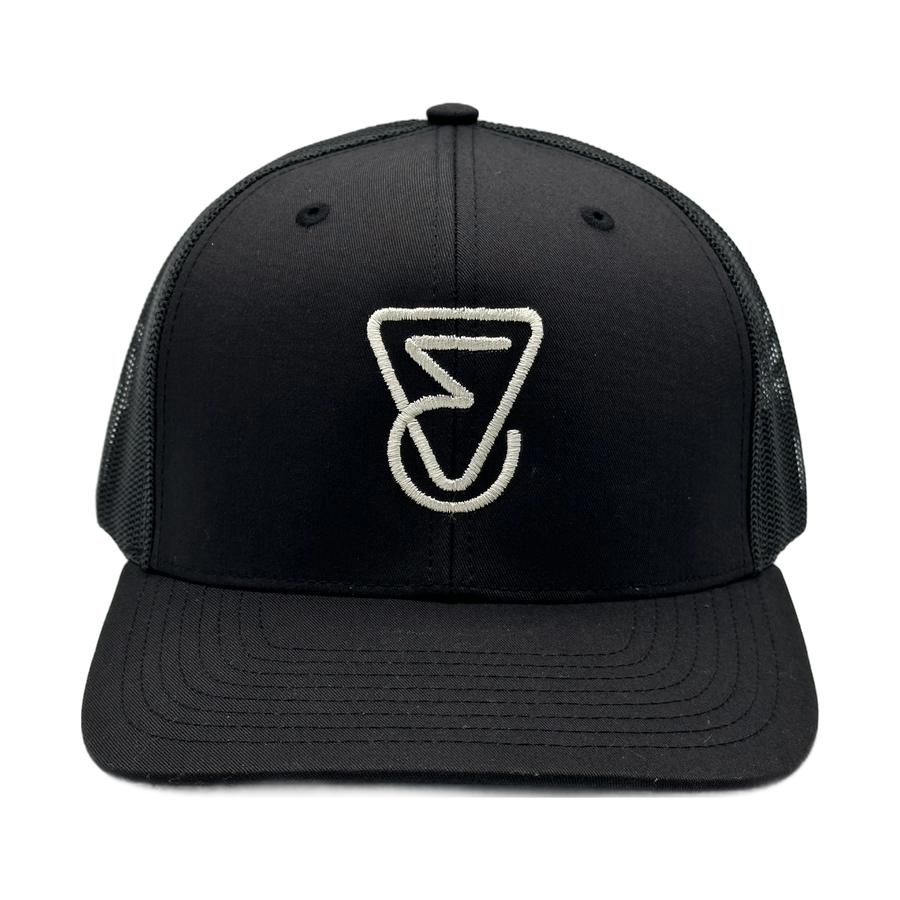 ERA Trucker Hat Twill Headwear, Black