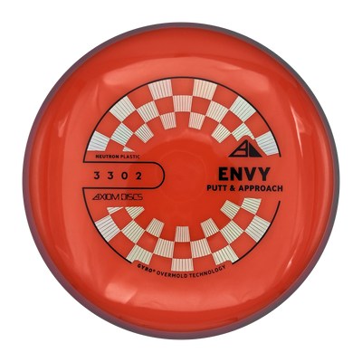 Axiom Envy Neutron Putter, Red/Purple, 173g