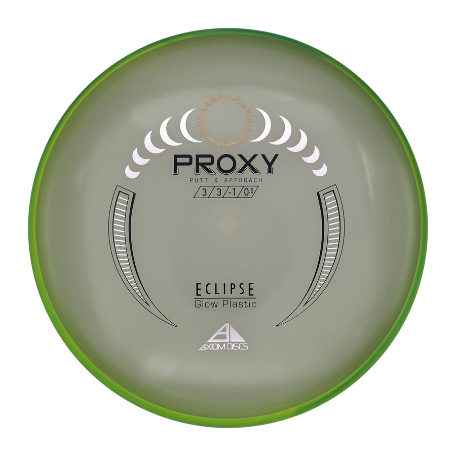 Axiom Proxy Eclipse Putter, Glow/Green, 173g