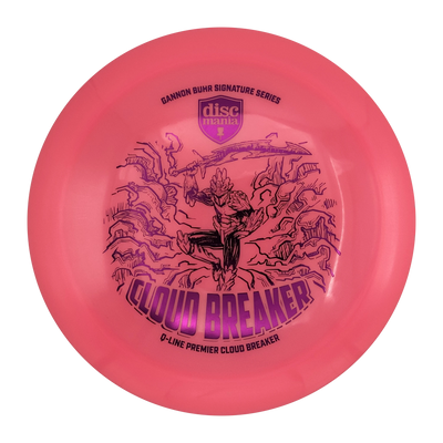 Discmania Cloud Breaker Q-Line Distance Driver, Pink, 168g