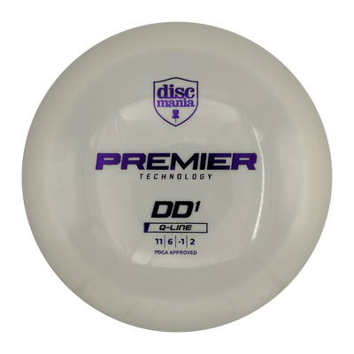 Discmania DD1 Q-Line Distance Driver, White, 171g