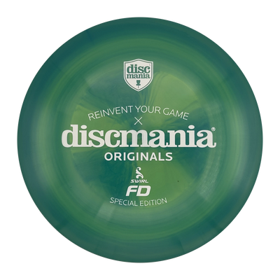 Discmania FD Swirl S-Line Fairway Driver, Green/Blue, 173g