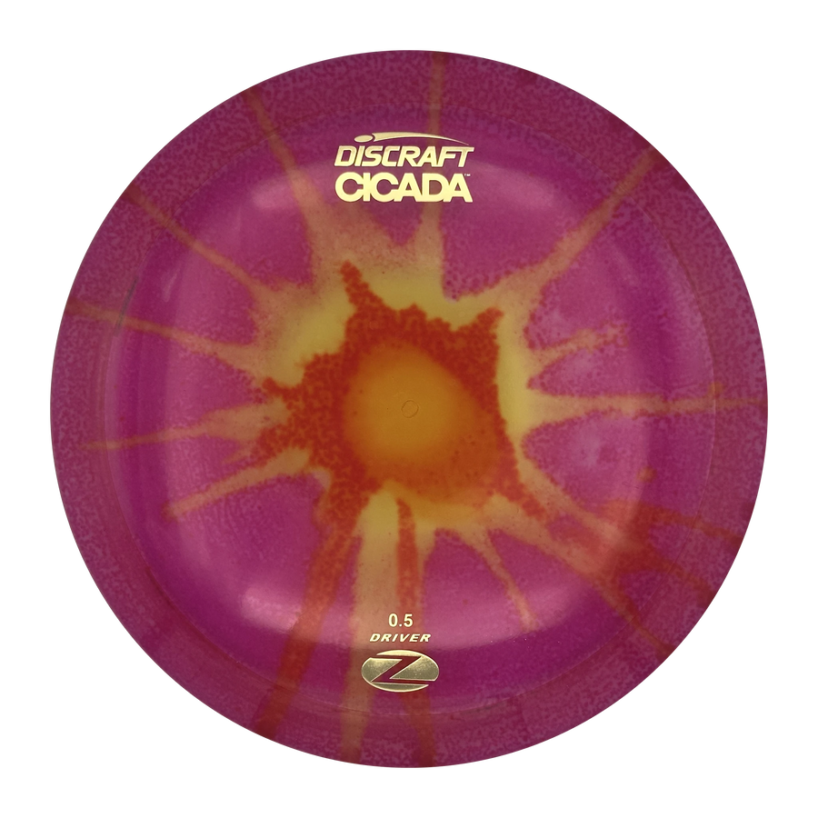 Discraft Cicada Z Fly Dye Fairway Driver, Assorted, 173g