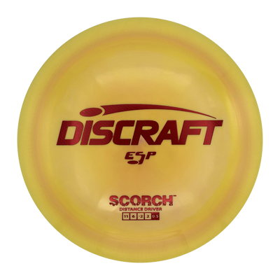 Discraft Scorch ESP Distance Driver, Yellow, 173g