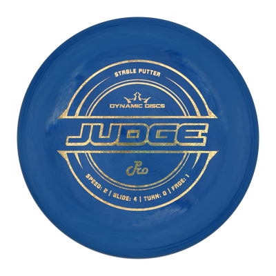 Dynamic Discs Judge Classic Pro Putter, Blue, 173g