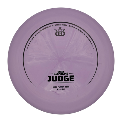Dynamic Discs Judge Classic Supreme Putter, Lavender, 176g