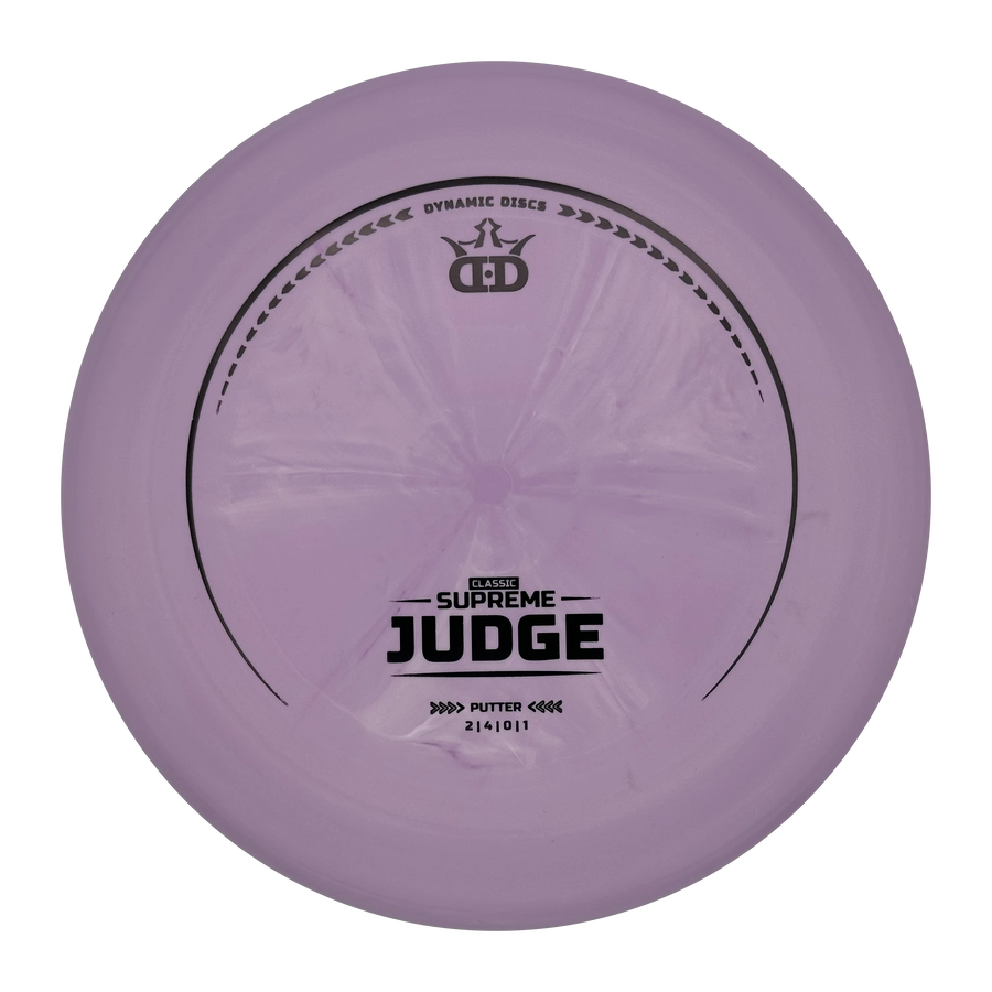 Dynamic Discs Judge Classic Supreme Putter, Lavender, 176g