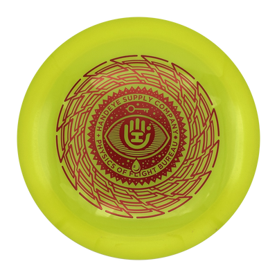 Dynamic Discs Vandal Lucid Fairway Driver, Yellow, 173g