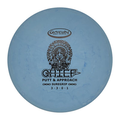Gateway Chief SureGrip Putter, Blue, 170g
