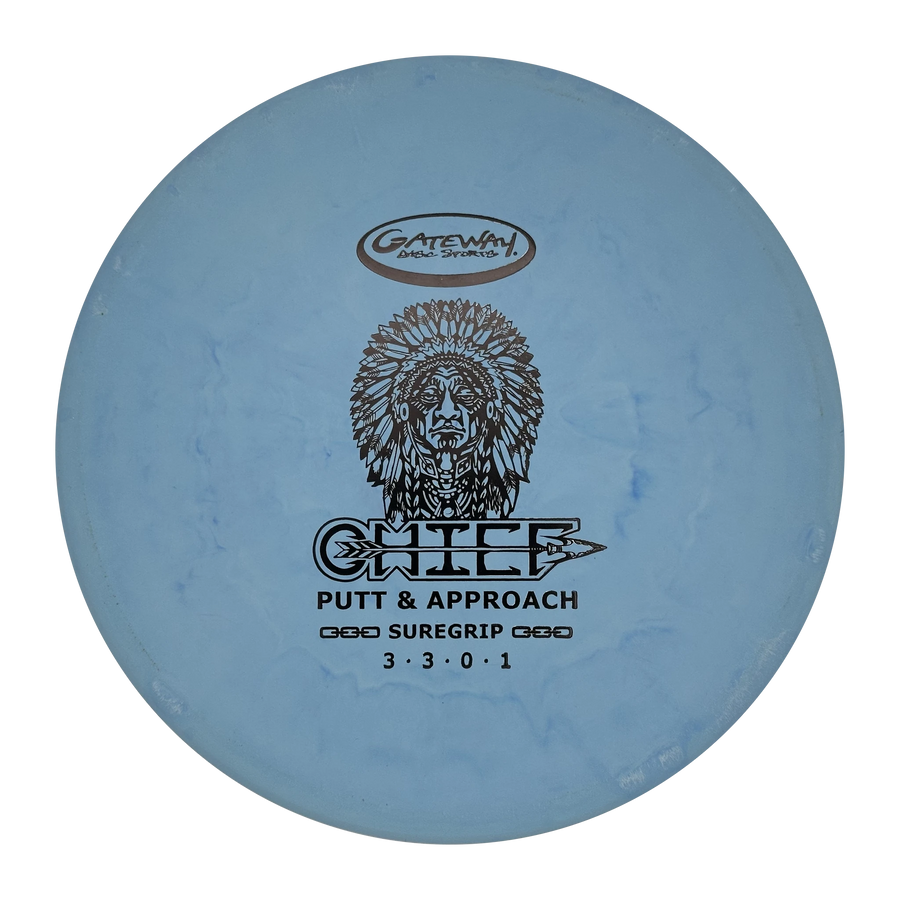Gateway Chief SureGrip Putter, Blue, 170g
