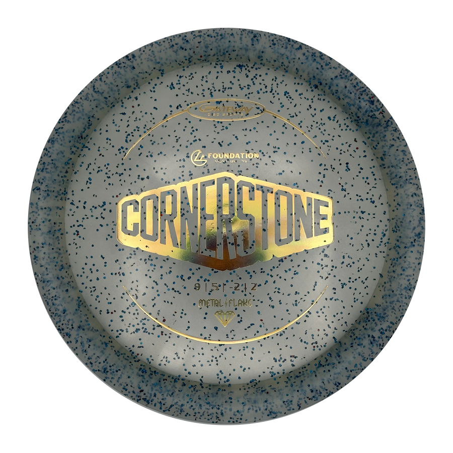 Gateway Cornerstone Diamond Metal Flake Fairway Driver, Blue, 177g