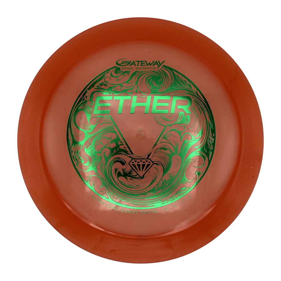 Gateway Ether Diamond Distance Driver, Orange, 165g