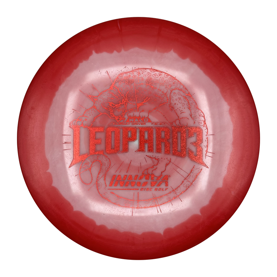 Innova Leopard3 Halo Star Fairway Driver, White/Red, 171g