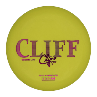 Ken Climo Cliff Trophy Putter, Yellow, 170g