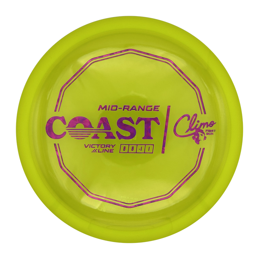 Ken Climo Coast Victory Midrange, Yellow, 173g