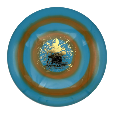 Latitude 64 Explorer Gold Bullseye Fairway Driver, Blue/Gold, 175g