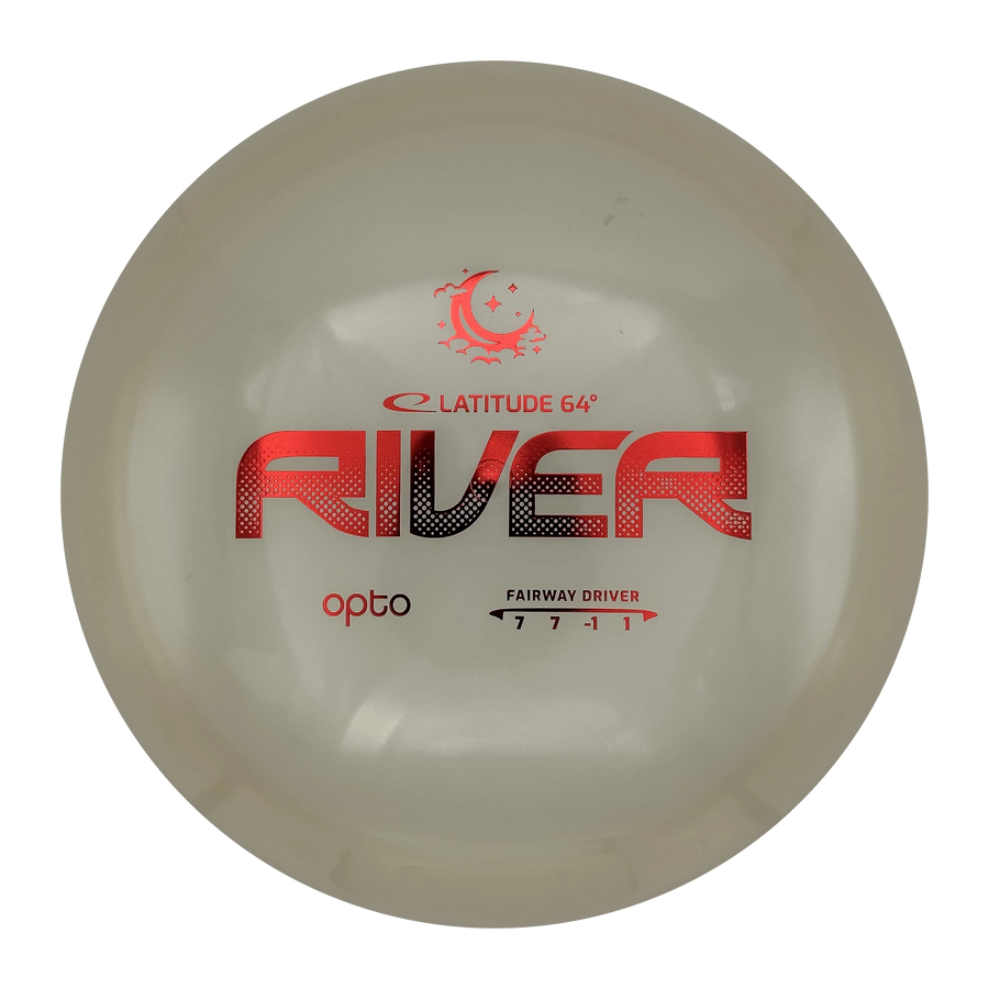 Latitude 64 River Opto Moonshine Fairway Driver, Glow/White, 175g