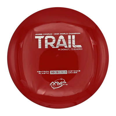 MVP Trail Neutron Distance Driver, Red/White, 172g
