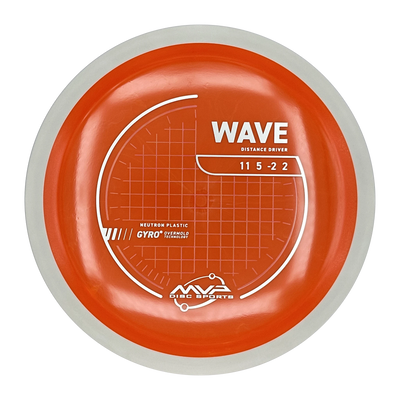 MVP Wave Neutron Distance Driver, Orange/White, 173g